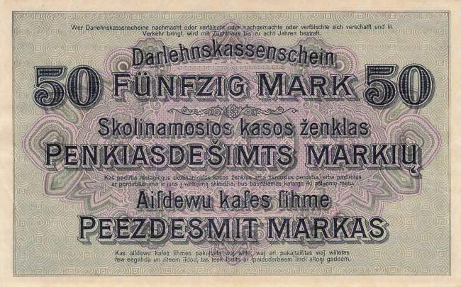 ro. 469 A 50 Mark 1918